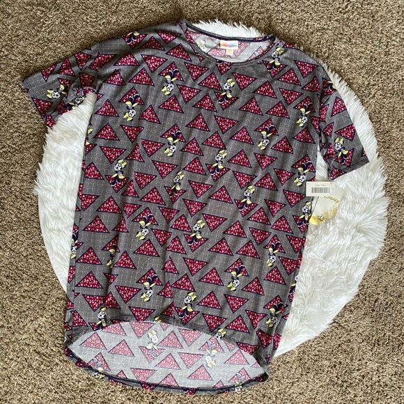 LULAROE Disney Minnie Mouse Irma Top New Womens Size XXS - Picture 1 of 6